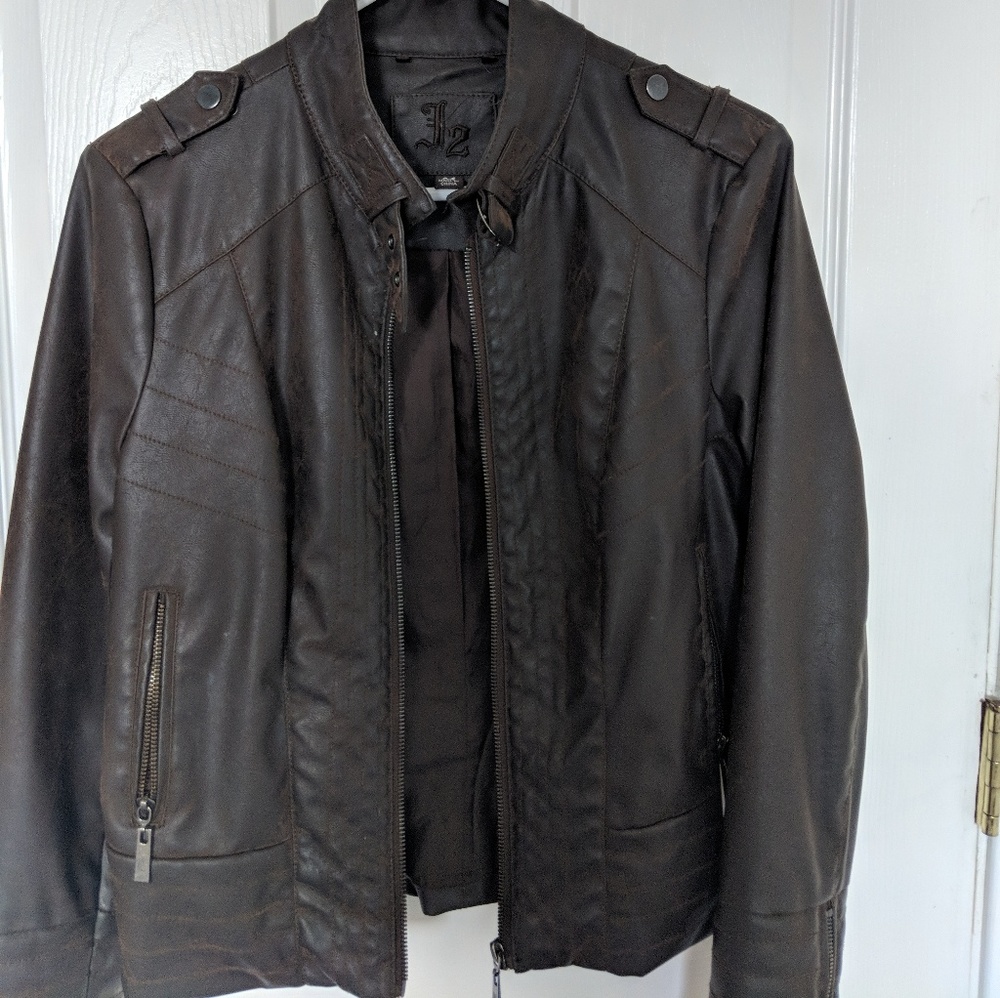 Pleather jacket